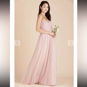 NWT Birdy Grey Christina Convertible Dress in Tulle Rose Quartz